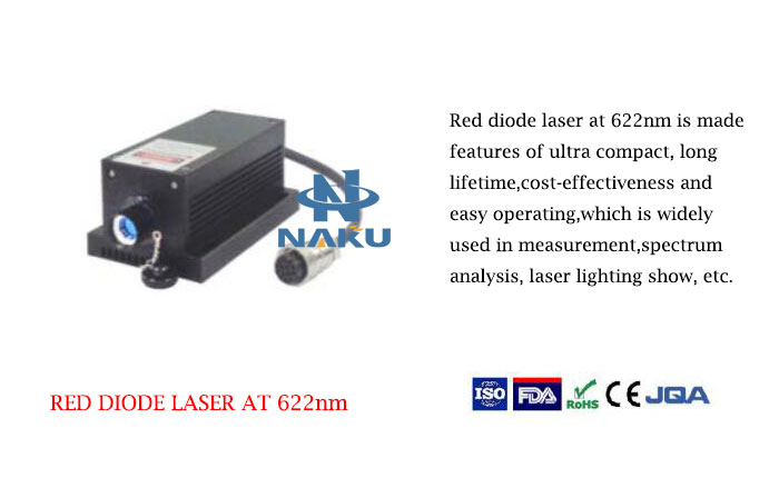622nm High Stability Red Laser  1~50mW